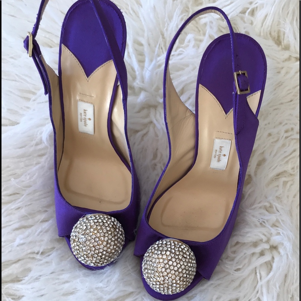 Kate Spade Vero Cuoio Stilettos- Made in Italy